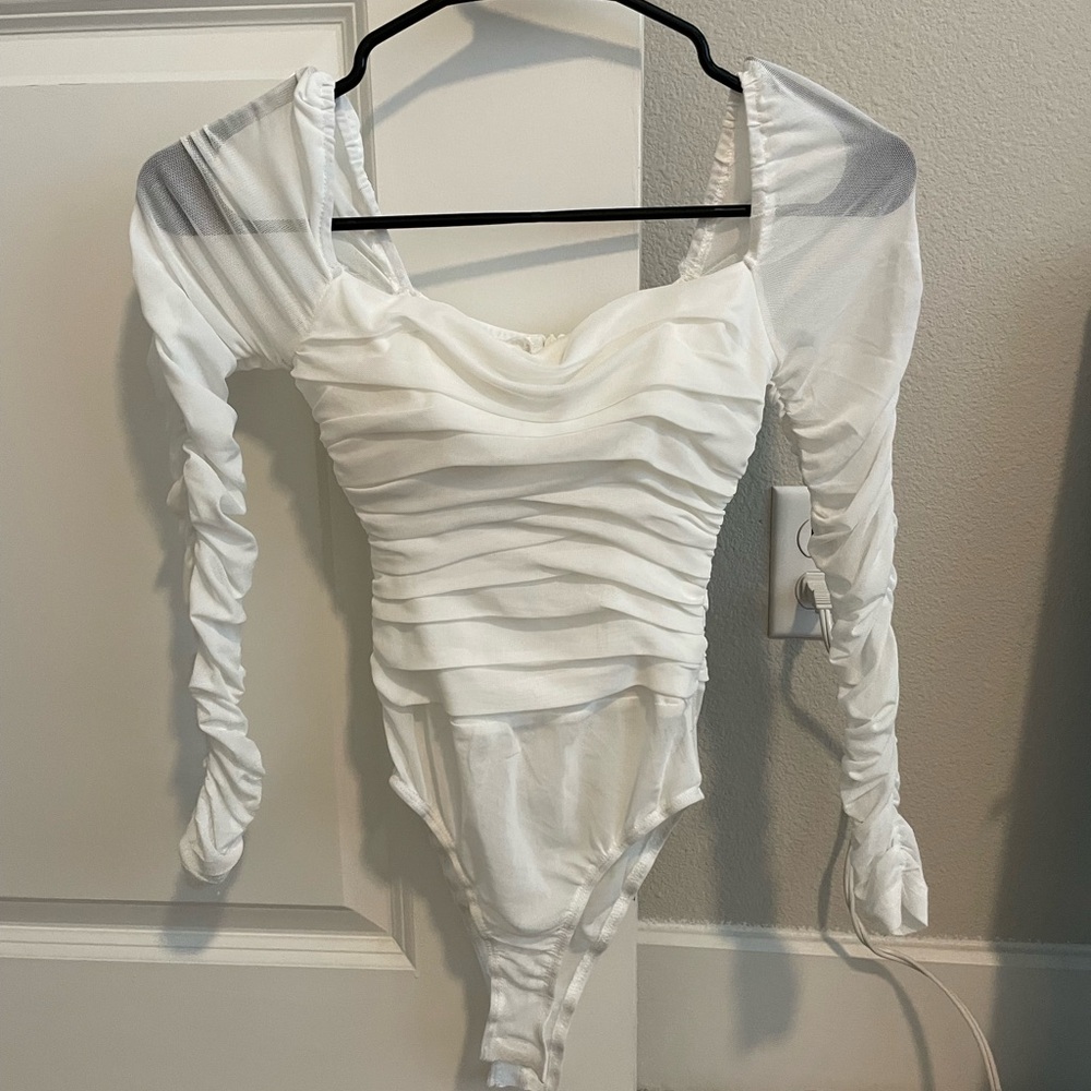 Princess Polly White Bodysuit